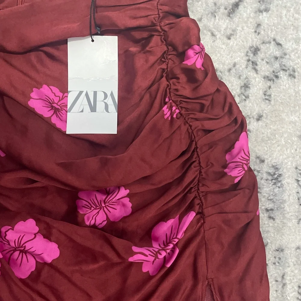 ✨2 for $20✨ Zara NWT Midi Skirt - Picture 4 of 5
